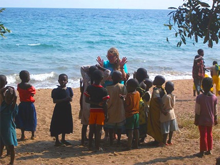 teaching on beach,Tanzania | HeartStir Ministries
